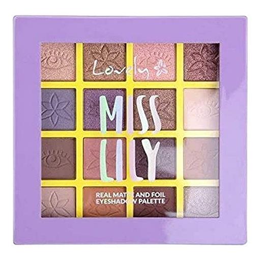 Miss lily eyeshadow palette