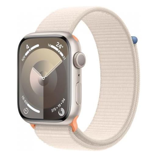 Apple watch 9 gps 45mm all. Stella polare cintur. Sport