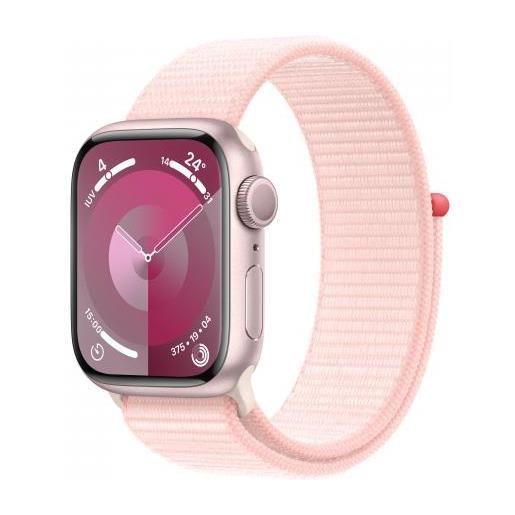 Apple watch 9 gps 41mm all. Rosa cintur. Sport rosa ch. 