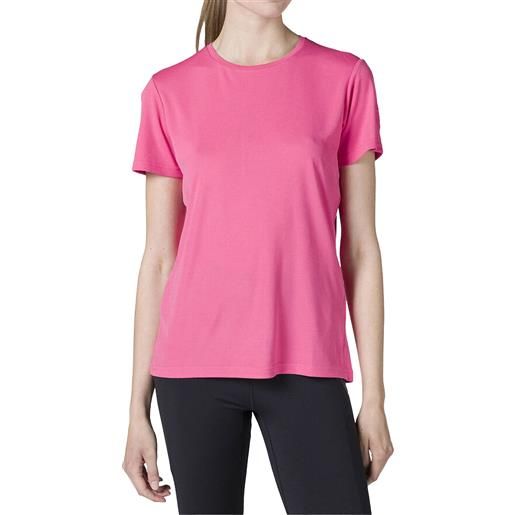 Rossignol - t-shirt da trekking - w plain tee cerise pink per donne - taglia xs, s, m, l - rosa