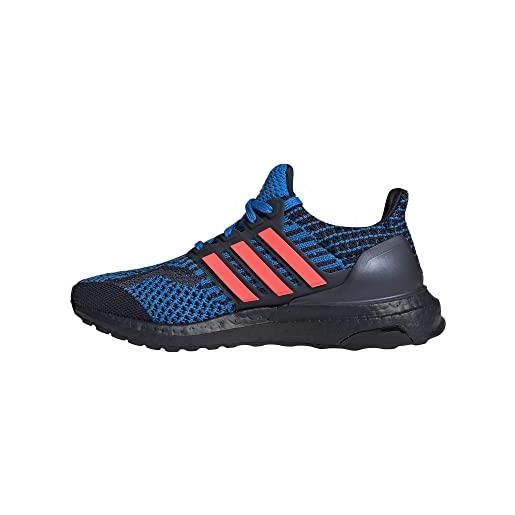 Adidas ultraboost 5.0 dna j, scarpe da ginnastica basse unisex - bambini e ragazzi, legend ink/turbo/blue rush, 36 2/3 eu