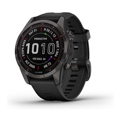 Garmin smartwatch Garmin fēnix 7s 3,05 cm (1.2) mip 42 mm digitale 240 x pixel touch screen grigio wi-fi gps (satellitare) [010-02539-25]