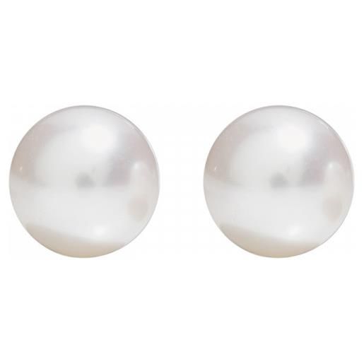 Salvini orecchini java in oro bianco con perle freshwater bianche
