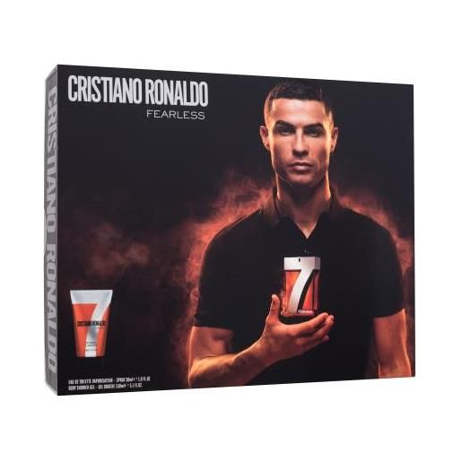 Cristiano Ronaldo cr7 fearless cofanetti eau de toilette 30 ml + gel doccia 150 ml per uomo