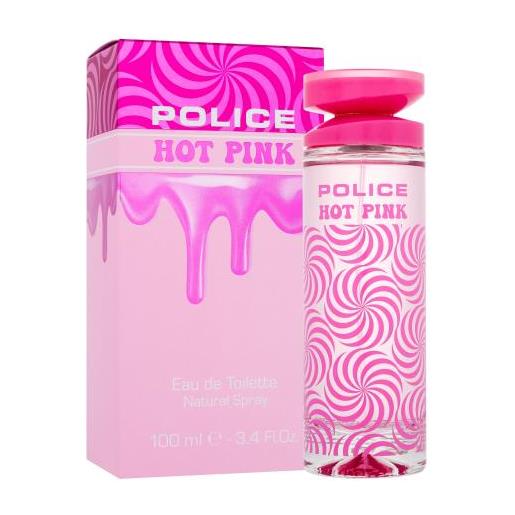 Police hot pink 100 ml eau de toilette per donna
