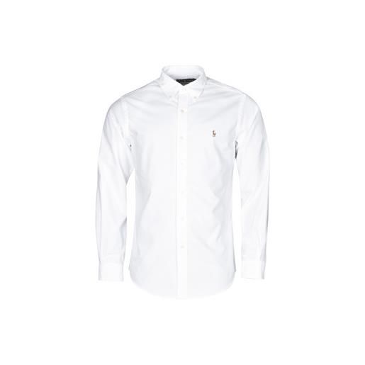 Polo Ralph Lauren camicia a maniche lunghe Polo Ralph Lauren chemise ajustee en oxford col boutonne logo pony player multico