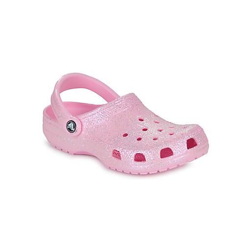Crocs scarpe bambini Crocs classic glitter clog k
