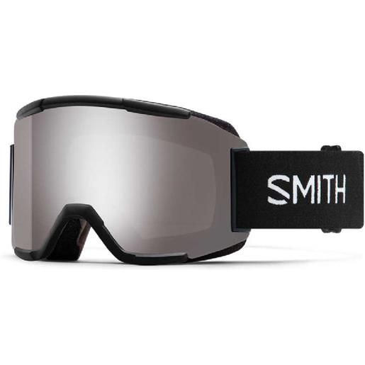 Smith squad ski goggles nero chromapop sun platinum mirror/cat3