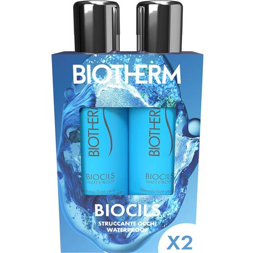 Biotherm set di struccanti bifasici per il trucco degli occhi waterproof biocils duo