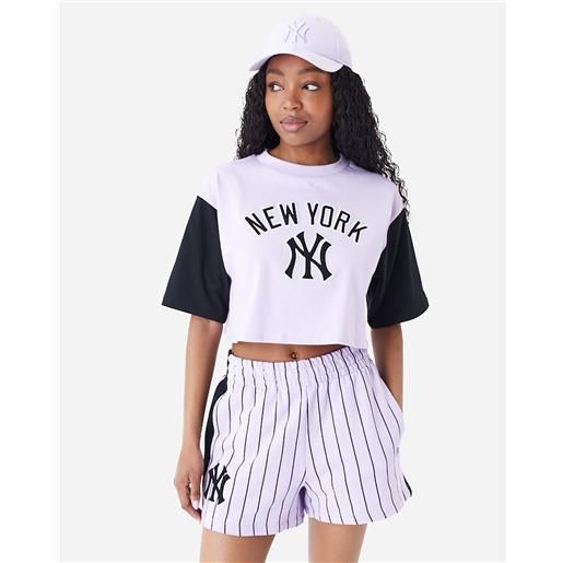 New era crop new york yankees w - t-shirt - donna