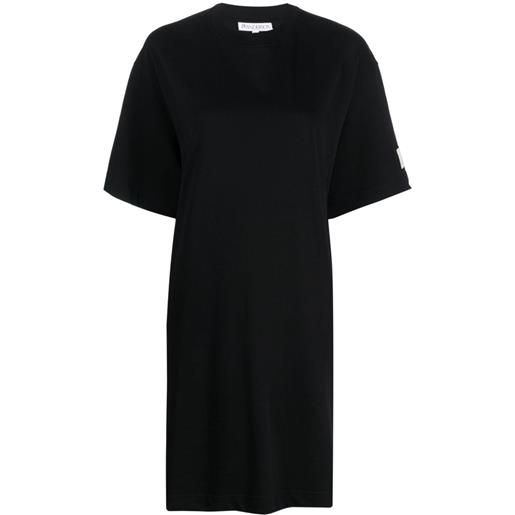 JW Anderson abito modello t-shirt con applicazione - nero