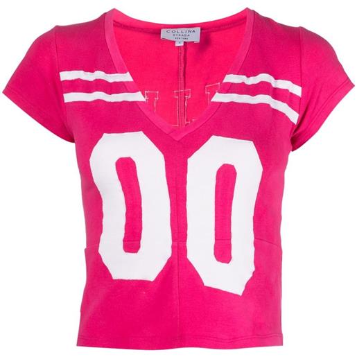Collina Strada t-shirt con stampa - rosa