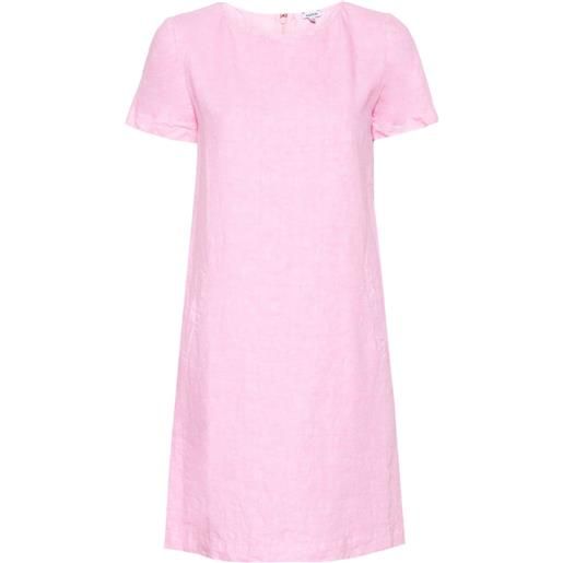ASPESI linen mini t-shirt dress - rosa