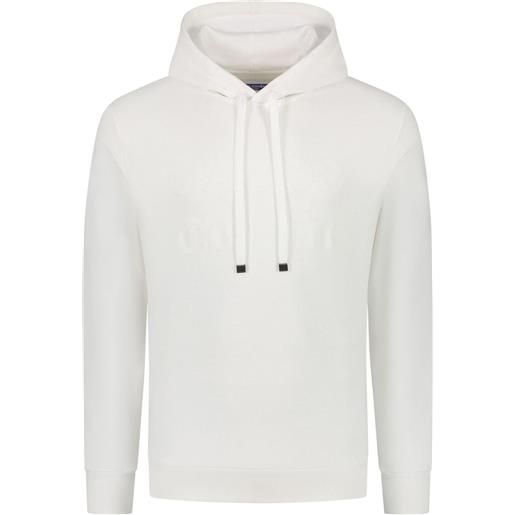 Jacob Cohën logo-embroidered hoodie - bianco