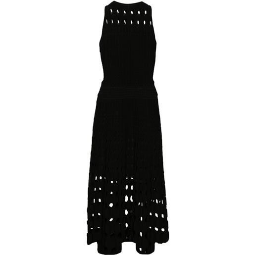 Simkhai nash open-knit dress - nero