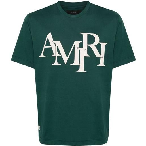 AMIRI t-shirt con stampa - verde