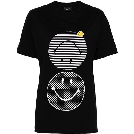 Joshua Sanders double smile cotton t-shirt - nero
