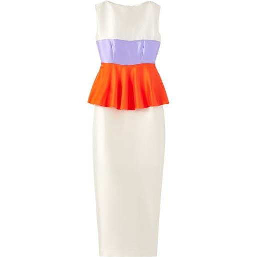 DESTREE abito cy con ruches - bianco