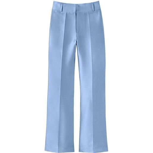 DESTREE pantaloni yoshi con pieghe - blu