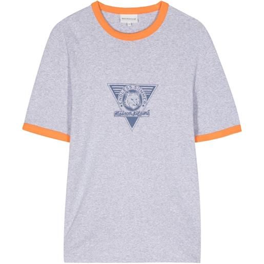 Maison Kitsuné t-shirt endless summer fox - grigio