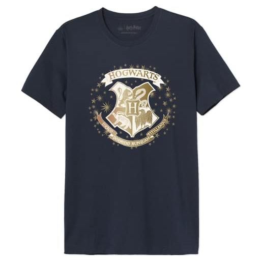 HARRY POTTER mehapomts413 t-shirt, navy, l uomo