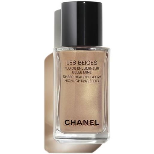 CHANEL les beiges fluide enlumineur belle mine fluido illuminante del colorito effetto iridato. Effetto radioso luminoso. 30 ml