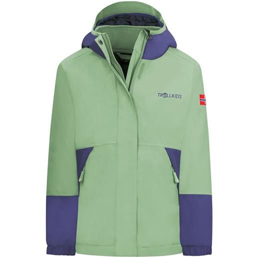 Trollkids kjerak 3in1 full zip rain jacket 164 cm ragazzo