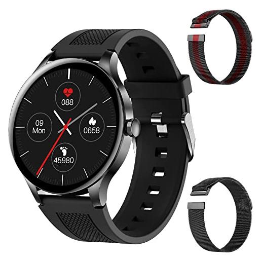 BOCLOUD smartwatch da donna uomini con 20 modalità sportive, orologio smartwatch impermeabile ip68 con ossigeno nel sangue/cardiofrequenzimetro/monitoraggio del sonno, smart watch per ios, android