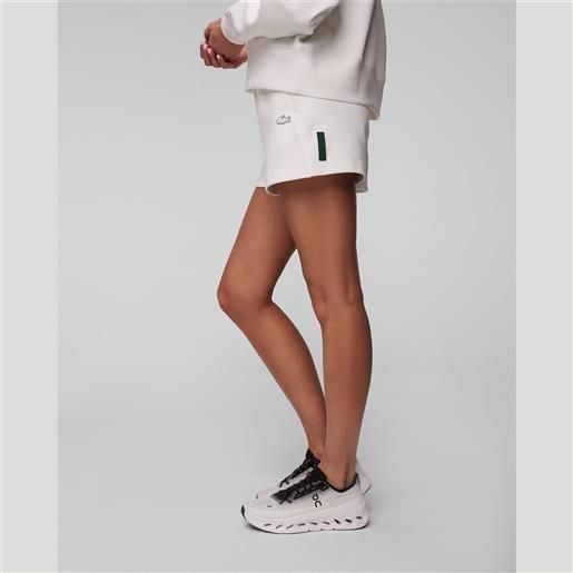 Lacoste shorts bianchi da donna Lacoste gf5378
