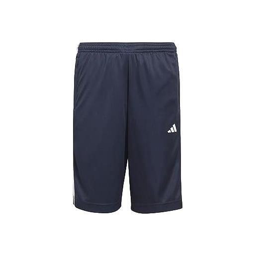 adidas train essentials aeroready 3-stripes regular-fit shorts - pantaloncini corti unisex