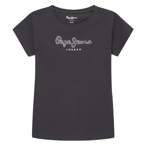 Pepe Jeans nina, t-shirt bambine e ragazze, grigio (infinity grey), 16 anni