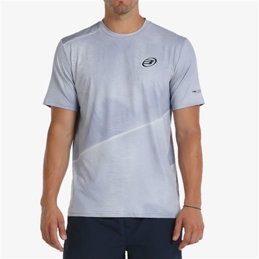 Bullpadel t-shirt misar grigio chiaro da uomo