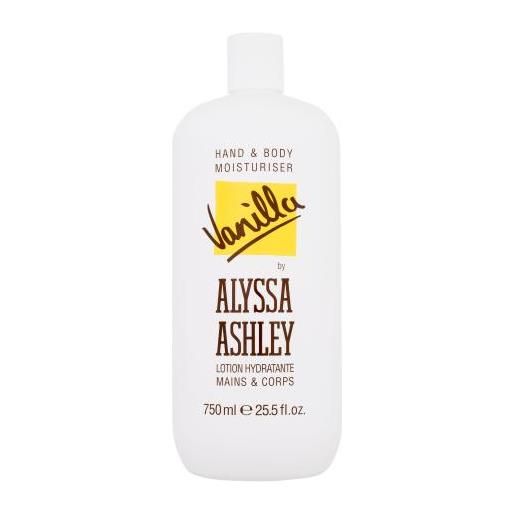 Alyssa Ashley vanilla latte corpo 750 ml per donna