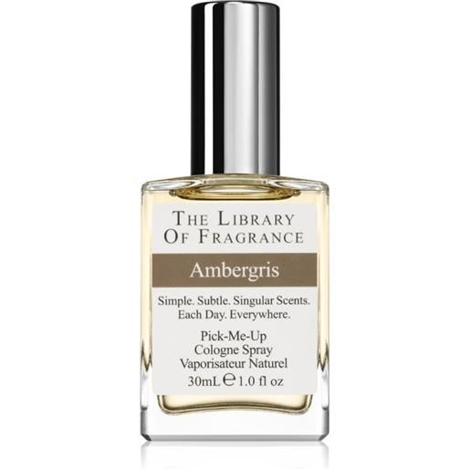 The Library of Fragrance ambergris 30 ml