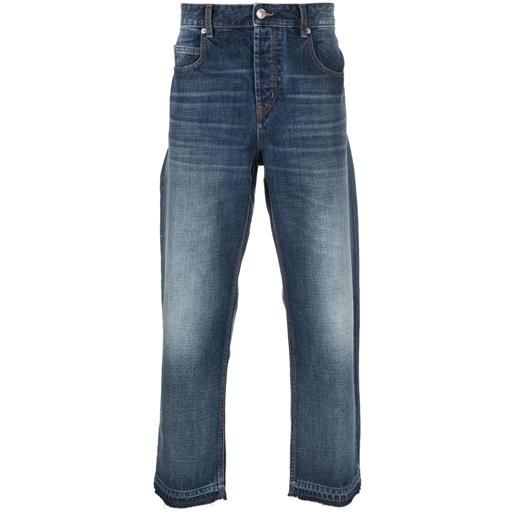 MARANT jeans crop dritti - blu