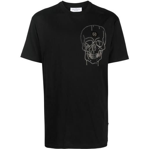 Philipp Plein t-shirt con stampa graffiti - nero