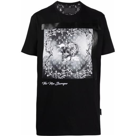 Philipp Plein t-shirt new baroque - nero