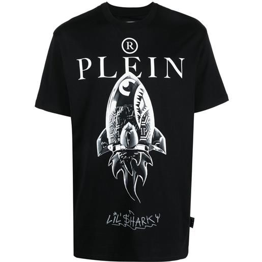 Philipp Plein t-shirt con stampa monsters - nero