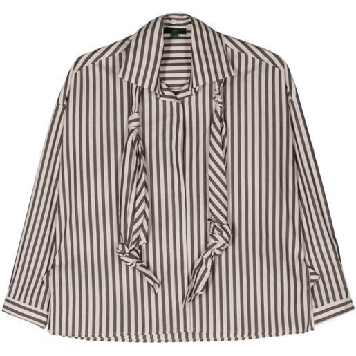 Jejia meggie striped shirt - toni neutri