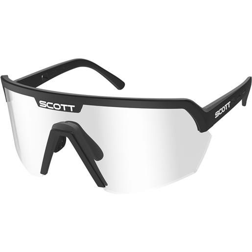 Scott sport shield sunglasses nero clear/cat0