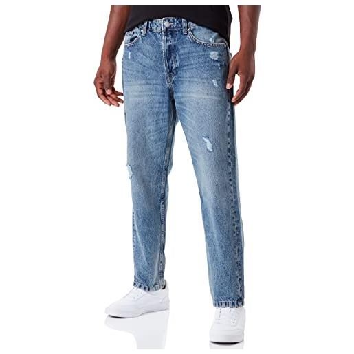 Only & sons onsavi beam tap crop pk 2839 noos jeans, blue denim, standard (pacco da 2) uomini