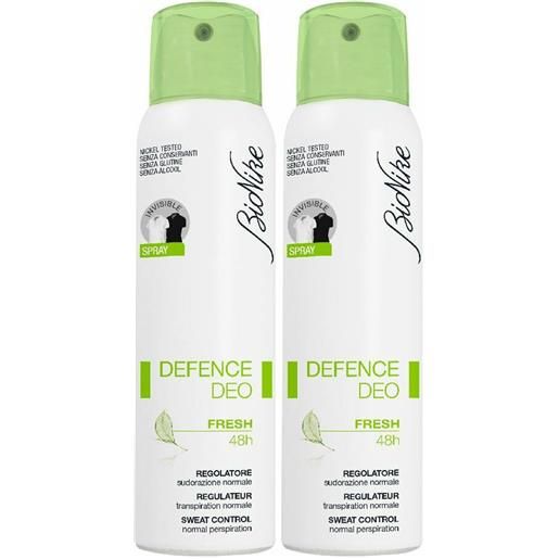 I.c.i.m. (Bionike) Internation bio. Nike defence deo fresh 48h set da 2 2x150 ml deodorante spray