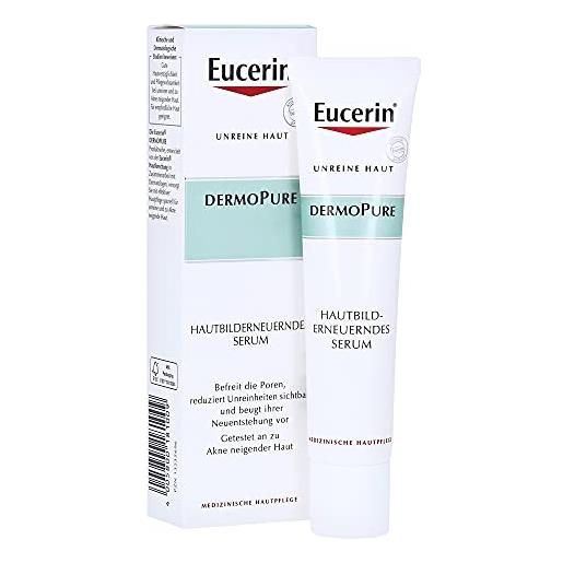 Eucerin dermopure - siero rigenerante per la pelle (1 x 40 ml), cura del viso per pelli impure, riduce le impurità e garantisce una pelle più uniforme