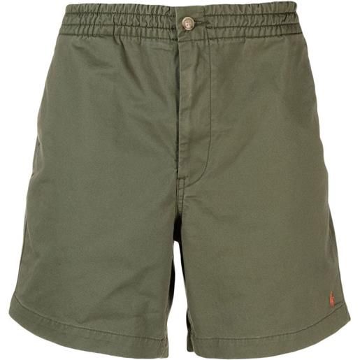 Polo Ralph Lauren shorts con ricamo - verde