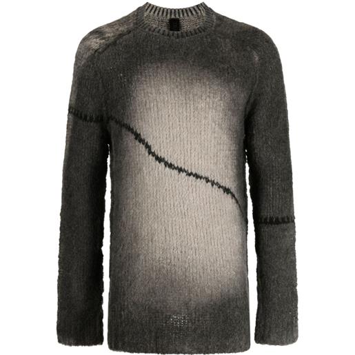 Transit maglione con effetto schiarito - grigio