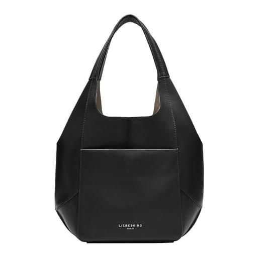 Liebeskind lilly calf entry, tote m, donna, marrone (wood), m (hxbxt 28cm x23cm x14cm)