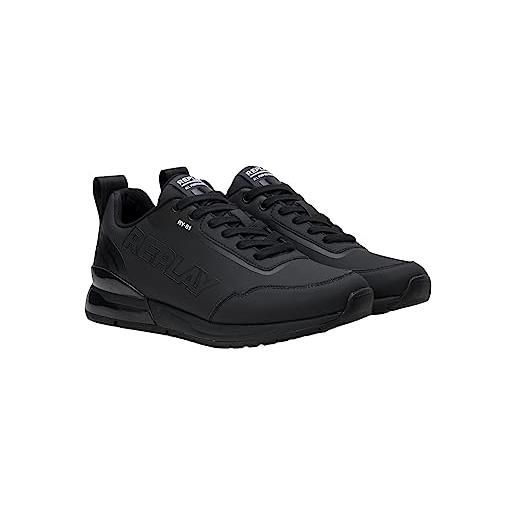 REPLAY gms1c. 000. C0030s, scarpe da ginnastica uomo, nero (black 003), 44