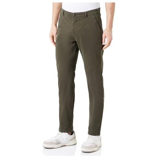 Schott NYC trjo70 pantaloni eleganti, kaki scuro, 30w uomo