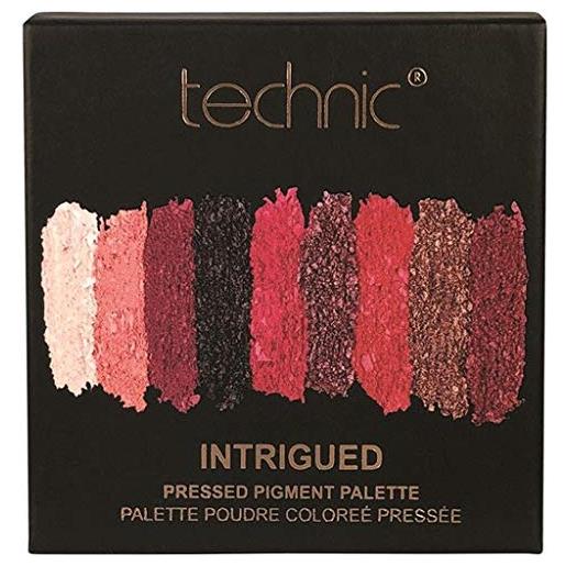 Technic intrigued - pressed pigments - oogschaduw - rood / roze