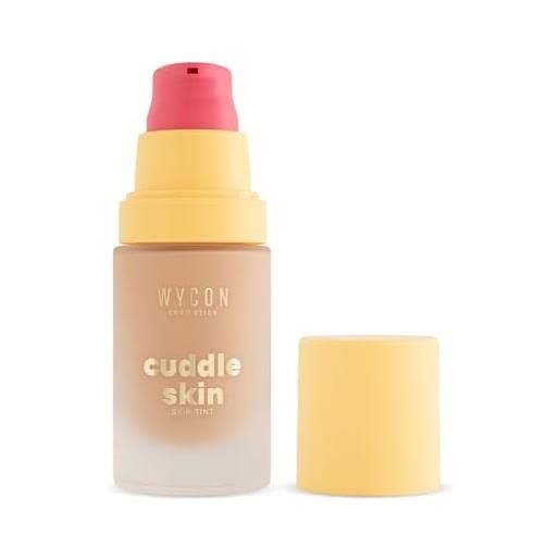 WYCON cosmetics cuddle skin tint fondotinta fluido uniformante - 06 medium natural